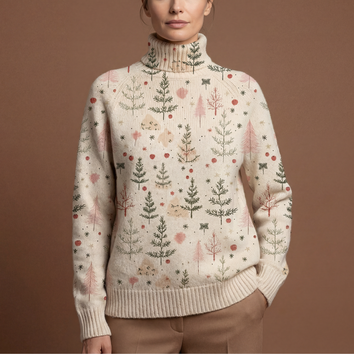 Stella | Maglione a Collo Alto Caldo ed Elegante 