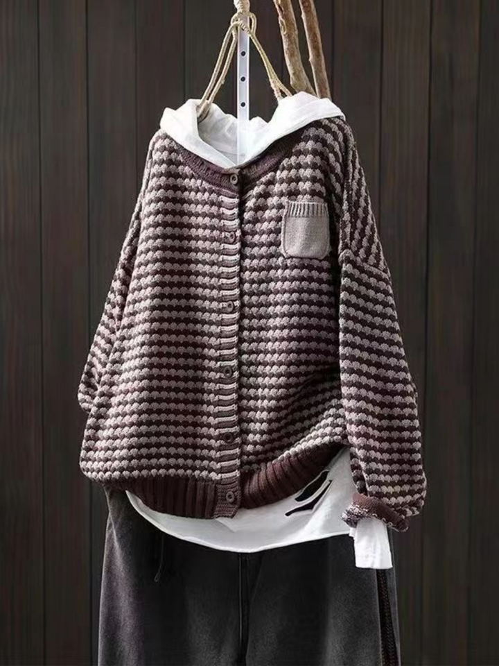 Seliora | Cardigan in Maglia Testurizzata