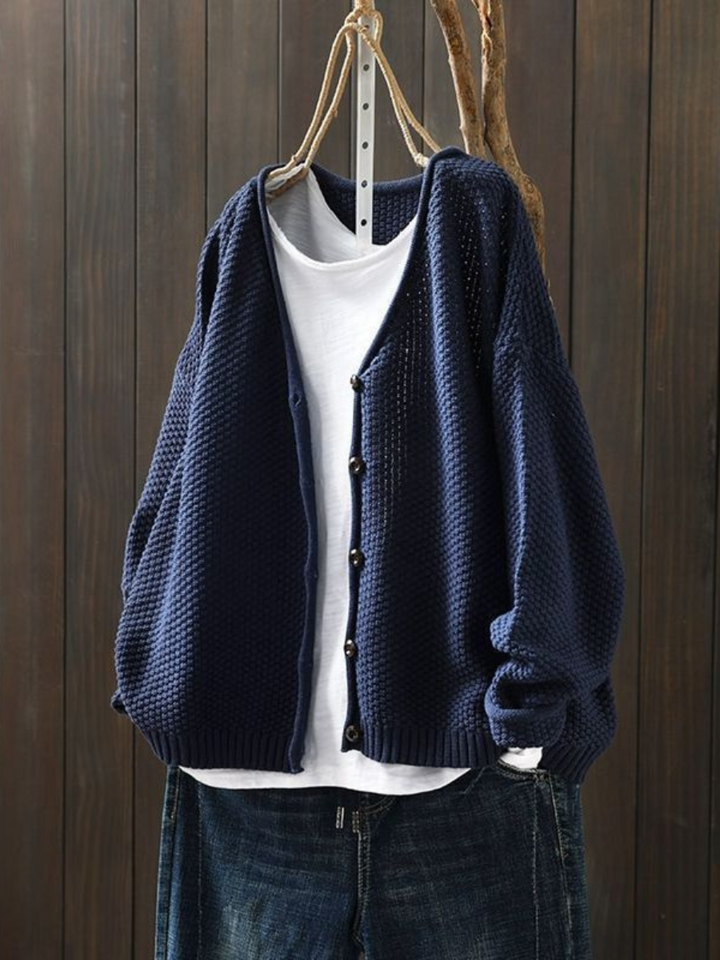 Amoria | Cardigan in Maglia con Scollo a V