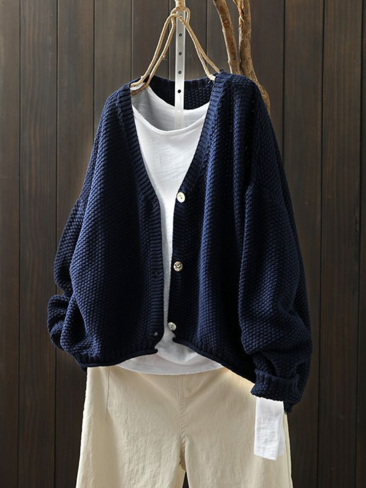 Coralie | Cardigan in Maglia con Scollo a V