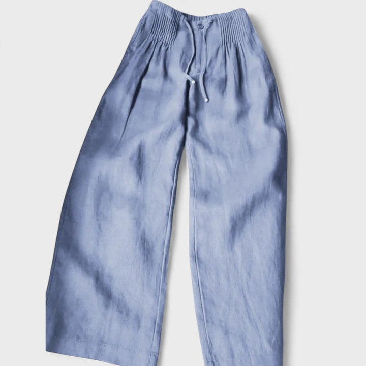 Isalie - Pantaloni a gamba larga