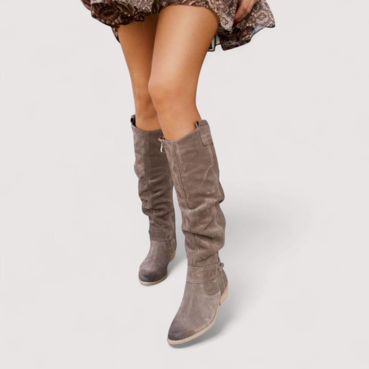 Teresa™ | Stivali in camoscio comodi e caldi per le donne