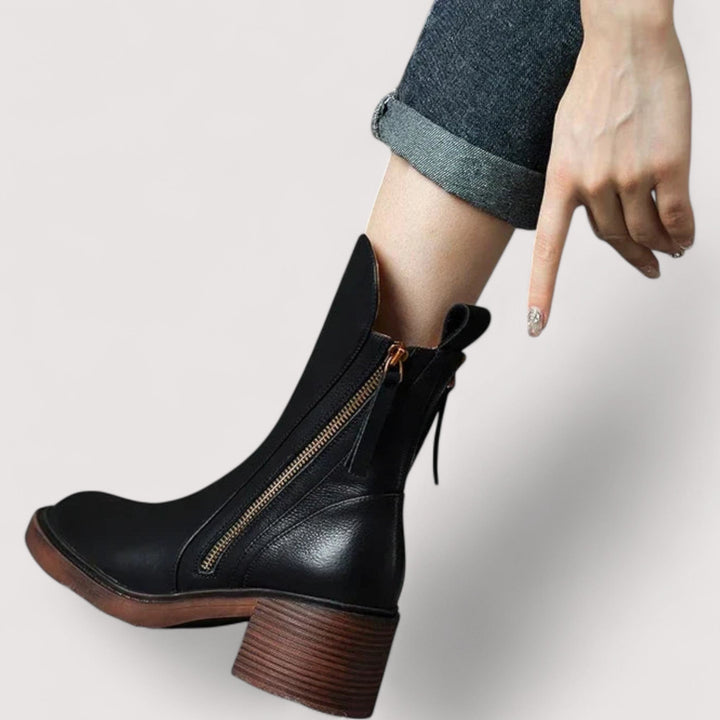 Adriana™ | Stivaletti in pelle