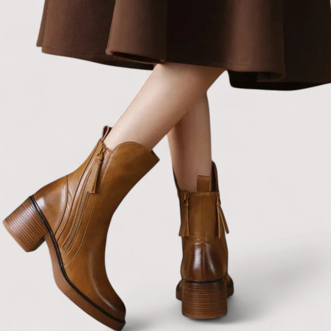 Adriana™ | Stivaletti in pelle