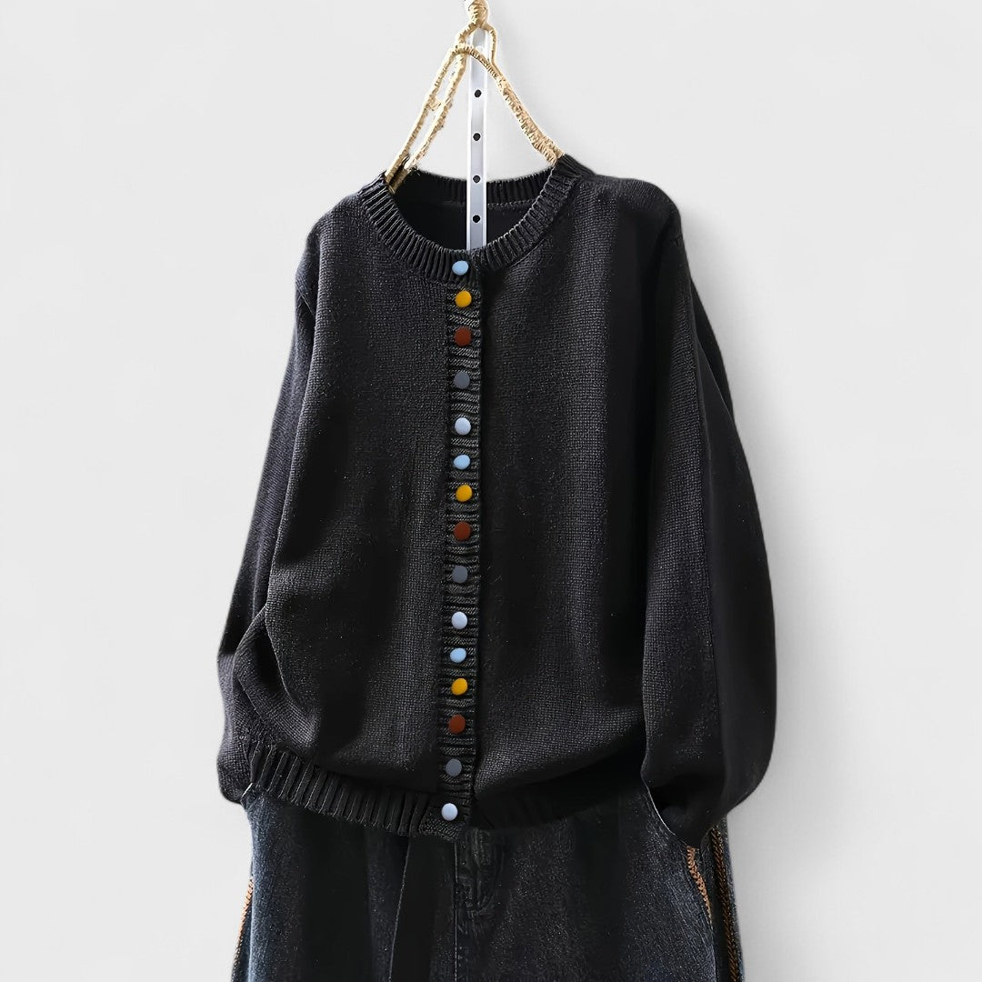 Diane - Cardigan comodo ed elegante 