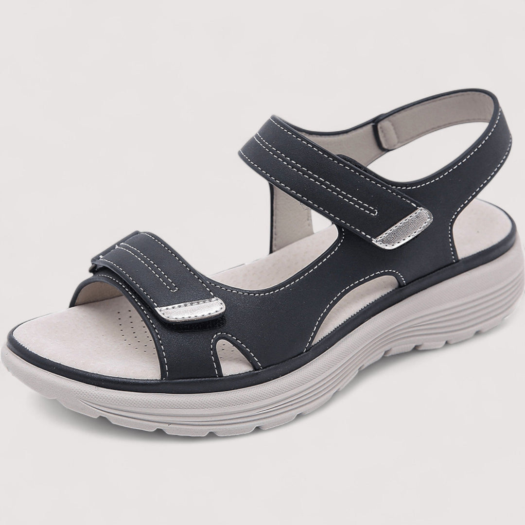 Carla™ | Sandali in pelle ortopedici